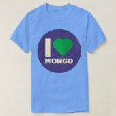 MongoDB I Liebe Mongo T-Shirt (Design vorne)