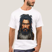 Mongol Kriegergefecht T-Shirt (Vorderseite)