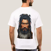 Mongol Kriegergefecht T-Shirt (Rückseite)