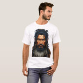 Mongol Kriegergefecht T-Shirt (Vorne ganz)