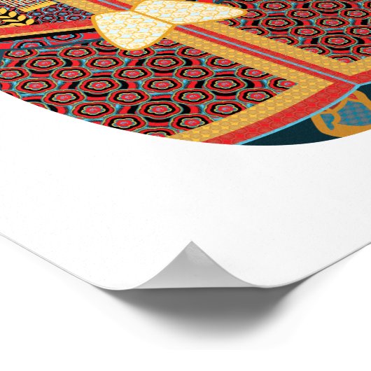 Mongol Matryoshka Poster (Ecke)