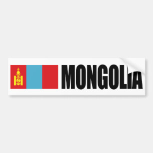 Mongolei Autoaufkleber