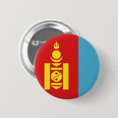 Mongolei Button (Vorne & Hinten)