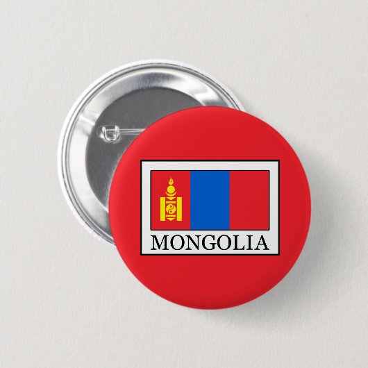 Mongolei Button (Vorne & Hinten)