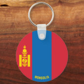 Mongolei Charming Patriotic Schlüsselanhänger (Vorderseite)