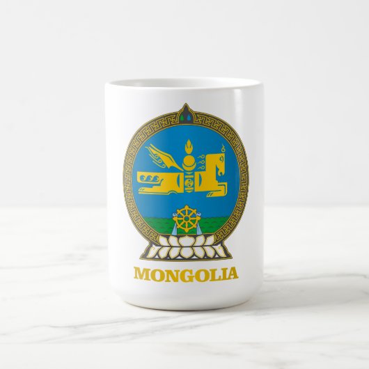 Mongolei COA Kaffeetasse (Mittel)