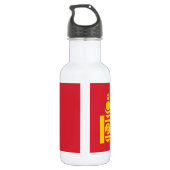 Mongolei Edelstahlflasche (Rückseite)