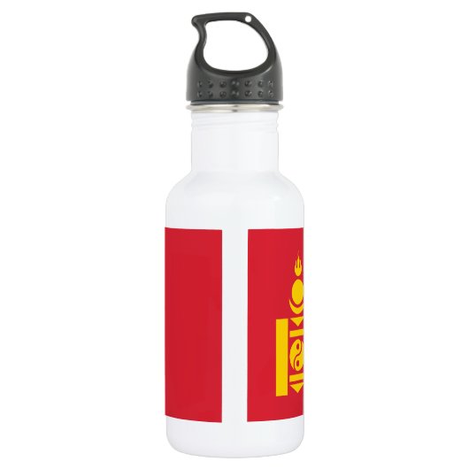 Mongolei Edelstahlflasche (Rückseite)