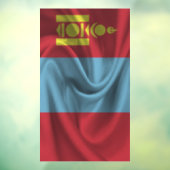 Mongolei Fensteraufkleber (Blatt 3)