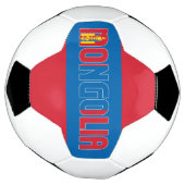Mongolei Flag Adorable Patriotic Fußball (Gedreht)
