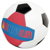 Mongolei Flag Adorable Patriotic Fußball (Dreiviertel)