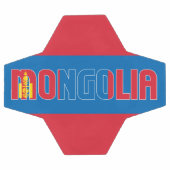 Mongolei Flag Adorable Patriotic Fußball (Flach)