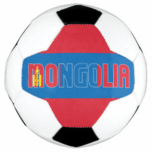 Mongolei Flag Adorable Patriotic Fußball