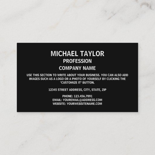 Mongolei, Flagge der Mongolei Visitenkarte (Rückseite)