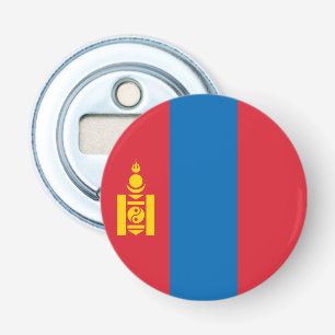 Mongolei-Flagge Flaschenöffner