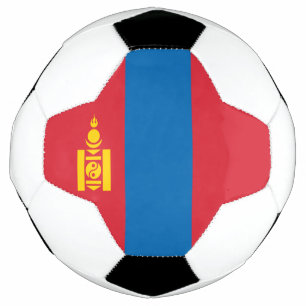 Mongolei-Flagge Fußball