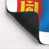 Mongolei-Flagge-Mauspad Mousepad (Ecke)
