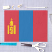 Mongolei-Flagge Seidenpapier (Handwerk)