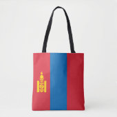 Mongolei-Flagge Tasche (Vorderseite)