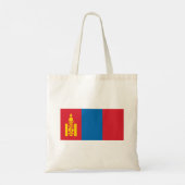 Mongolei-Flagge Tragetasche (Rückseite)