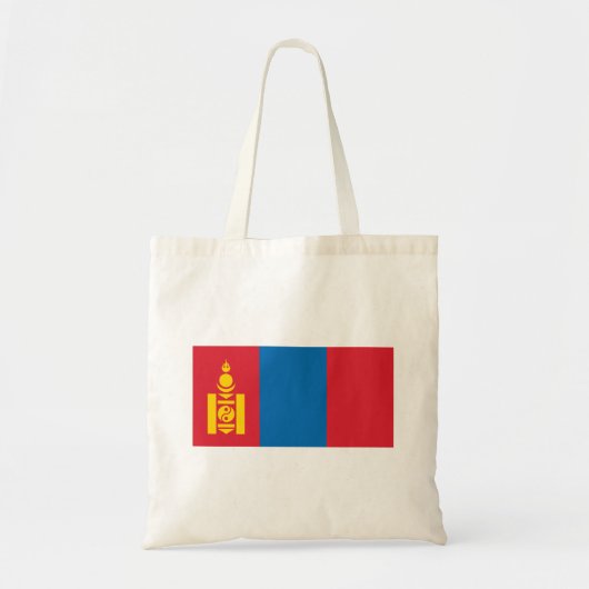 Mongolei-Flagge Tragetasche (Vorne)