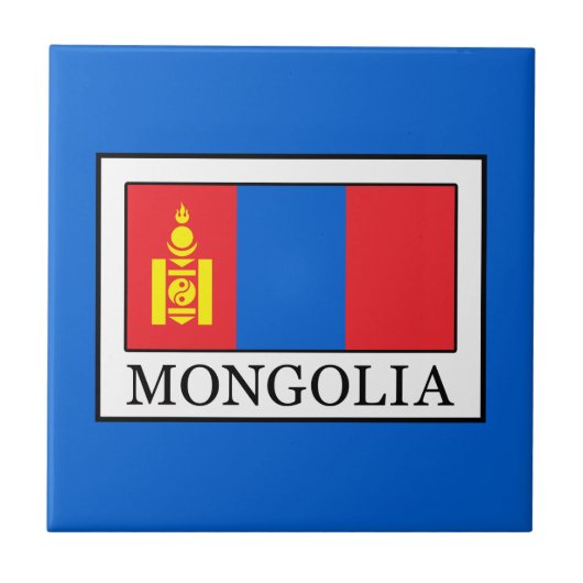 Mongolei Fliese (Vorderseite)