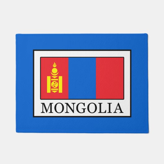 Mongolei Fußmatte (Vorderseite)