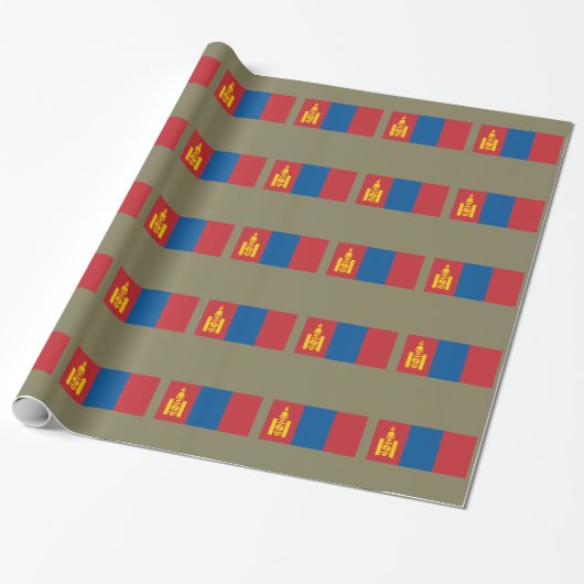 Mongolei Geschenkpapier (Ungerollt)