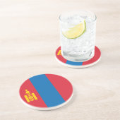 Mongolei Getränkeuntersetzer (Seite)