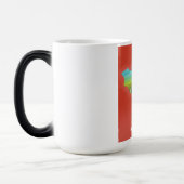 Mongolei Illustrierte Karte Tourismus Poster. Verwandlungstasse (Links)