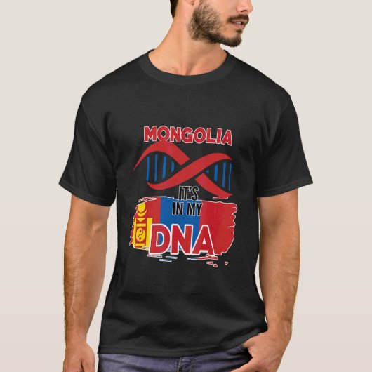 Mongolei in meinem Blut T-Shirt (Vorderseite)