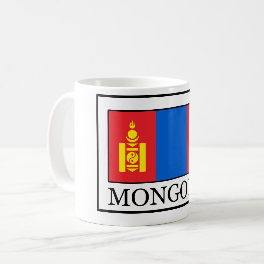 Mongolei Kaffeetasse (Vorderseite Links)