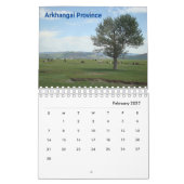 Mongolei Kalender (Feb 2027)