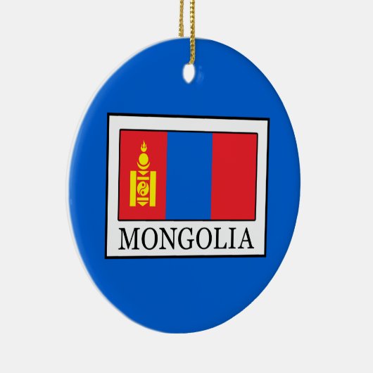 Mongolei Keramik Ornament (Rechts)