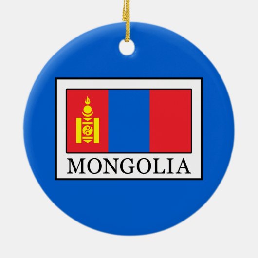 Mongolei Keramik Ornament (Hinten)