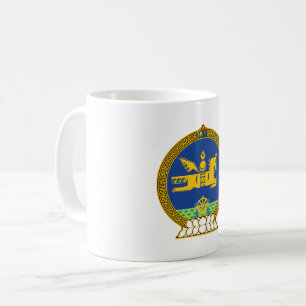 Mongolei Land Wappen Symbol Emblem Flagge Pferd Kaffeetasse