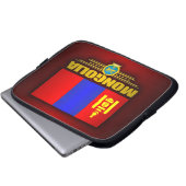 Mongolei Laptopschutzhülle (Vorne Knopf)