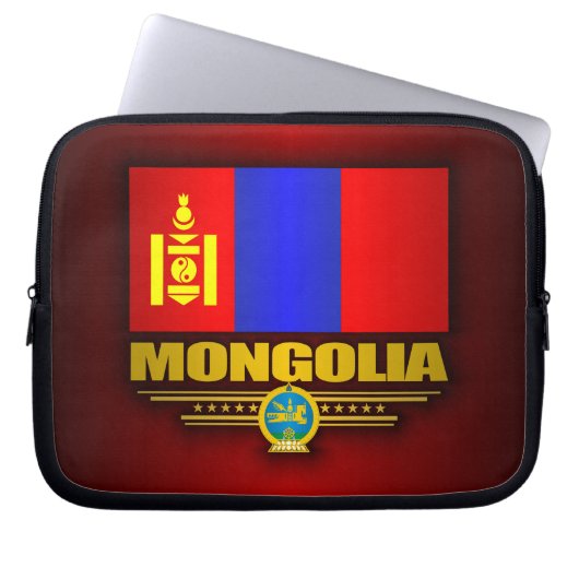 Mongolei Laptopschutzhülle (Vorderseite)