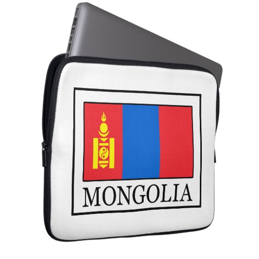 Mongolei Laptopschutzhülle (Vorne Rechts)