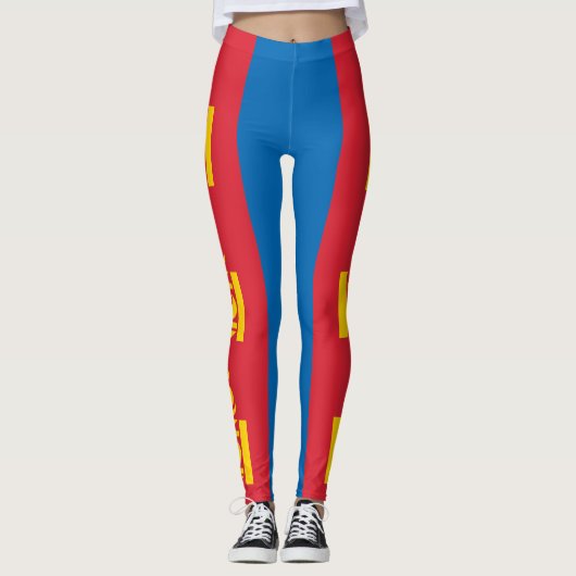 Mongolei Leggings (Vorderseite)
