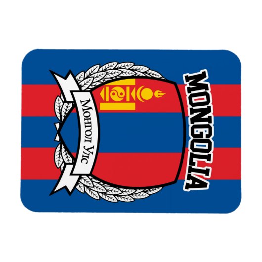 Mongolei Magnet (Horizontal)