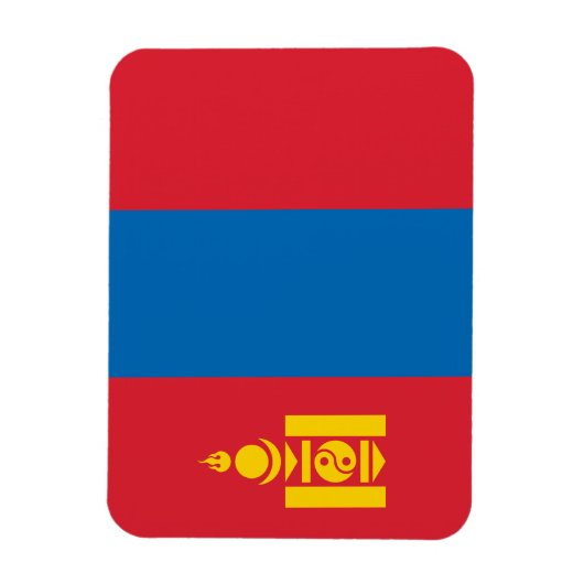 Mongolei Magnet (Vertikal)
