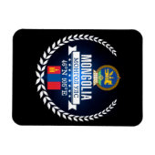 Mongolei Magnet (Horizontal)