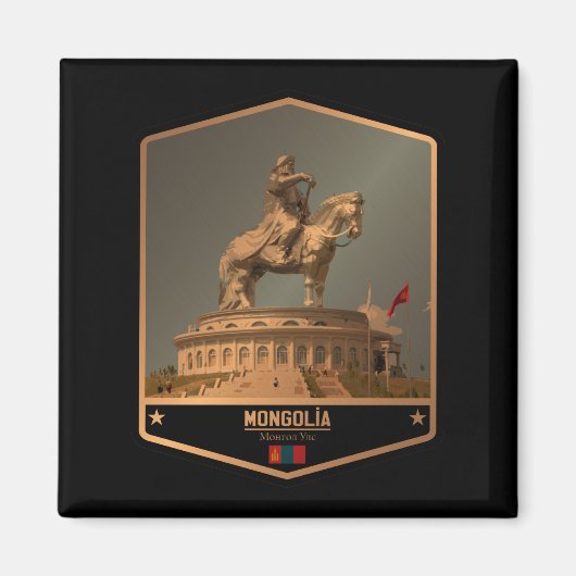 Mongolei Magnet (Vorne)