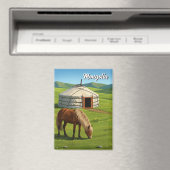 Mongolei Magnet (In Situ (Geschirrspüler))