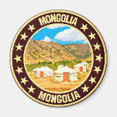 Mongolei Magnet (Vorne)