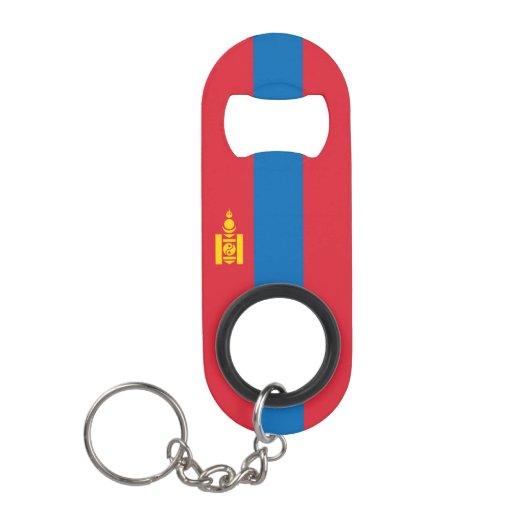 Mongolei Mini Flaschenöffner (Vorderseite)