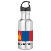 Mongolei (Mongolei) Edelstahlflasche (Vorderseite)