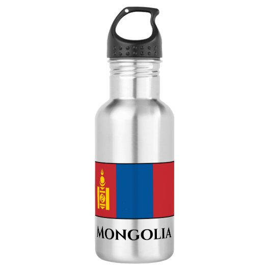 Mongolei (Mongolei) Edelstahlflasche (Vorderseite)