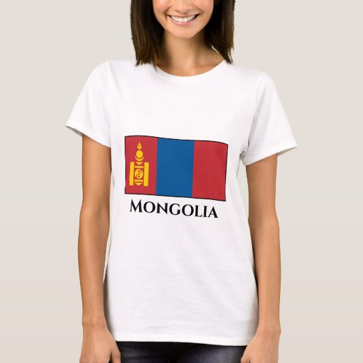 Mongolei (Mongolei) T-Shirt (Vorderseite)